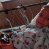 ER2: Jonathan Robinson, Jr. in the hospital in November 2016 for an asthma attack
