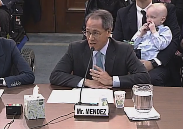 Kenneth Mendez of the Asthma and Allergy Foundation of America testifies to the House about the School-Based Allergy and Asthma Management Act