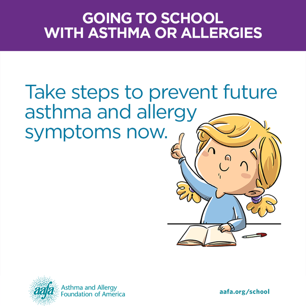 Take steps to prevent future asthma and allergy symptoms now.