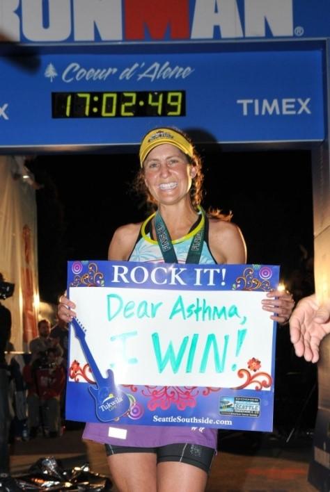 Ironman Cathy - How I #TackleAsthma