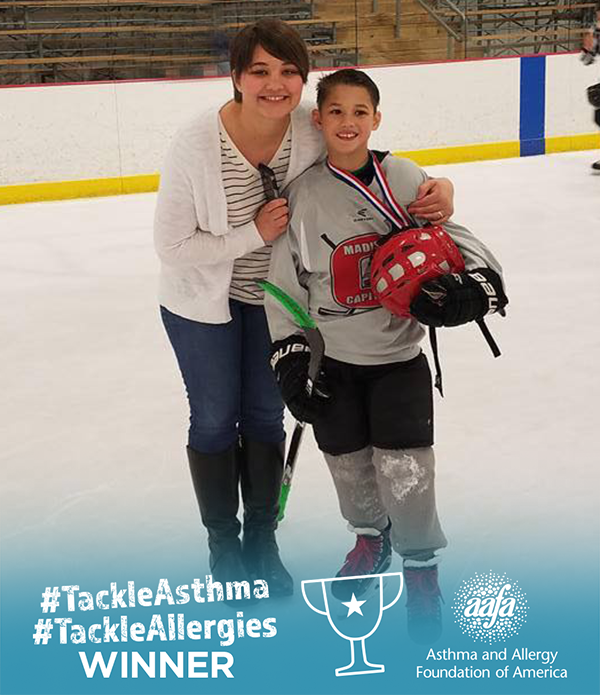 Avery Can #TackleAsthma on the Ice - Photo Contest Winner 5/31