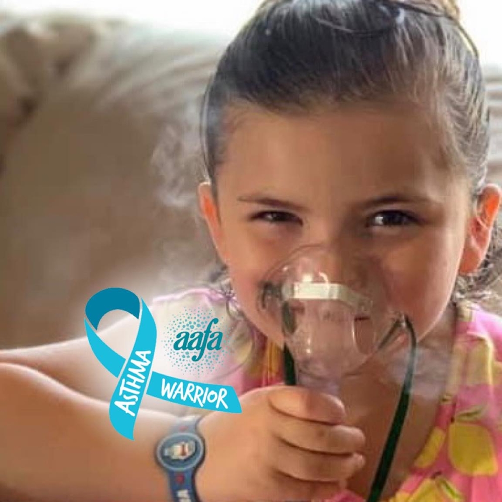 Willow takes preventative Nebs to keep her asthma in check so she can keep living life as a happy 6 year old!
